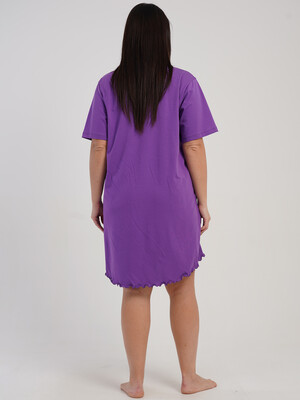 Купить Хлопковая летняя туника большого размера VIENETTA 5120200000 в Украина в Lingerie.ua - Одяг для дому та відпочинку, Фото 4