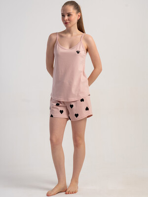 Купить Хлопковый комплект женский из майки и шорт VIENETTA 5120951549 в Украина