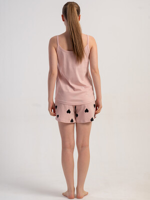 Купить Хлопковый комплект женский из майки и шорт VIENETTA 5120951549 в Украина в Lingerie.ua - Одяг для дому та відпочинку, Фото 3