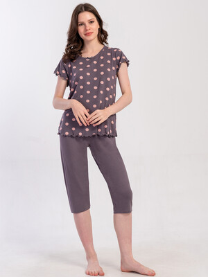 Бавовняний літній комплект (футболка + капрі) VIENETTA 5032880323