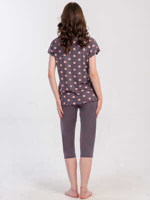 Купить Бавовняний літній комплект (футболка + капрі) VIENETTA 5032880323 в Украина в Lingerie.ua - Одяг для дому та відпочинку, Фото 7