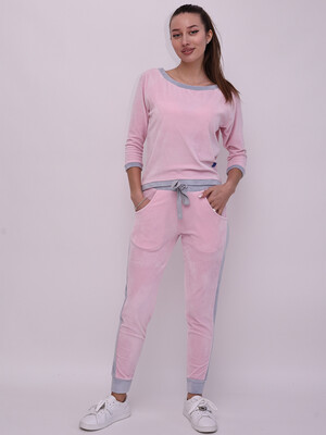 Купить Велюровый костюм женский LINGERIE (свитшот + джоггеры) 170858 в Украина в Lingerie.ua - Одяг для дому та відпочинку, Фото 10