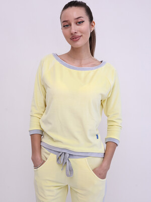 Купить Велюровый костюм женский LINGERIE (свитшот + джоггеры) 170858 в Украина в Lingerie.ua - Одяг для дому та відпочинку, Фото 5