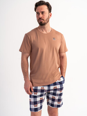Купить Хлопковый летний костюм (футболка + шорты) VIENETTA MAN 5120487294 в Украина в Lingerie.ua - Одяг для дому та відпочинку, Фото 4