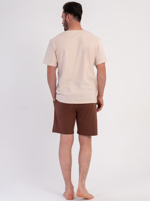 Купить Хлопковый летний костюм (футболка + шорты) VIENETTA MAN 6011480000 в Украина в Lingerie.ua - Одяг для дому та відпочинку, Фото 6