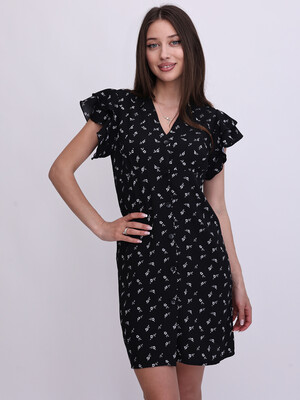 Купить Летнее платье на пуговицах LINGERIE 170868 Zara в Украина в Lingerie.ua - Одяг для дому та відпочинку, Фото 3