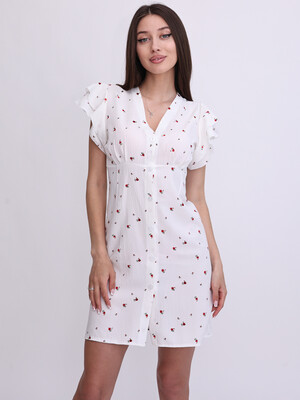 Купить Летнее платье на пуговицах LINGERIE 170868 Zara в Украина в Lingerie.ua - Одяг для дому та відпочинку, Фото 7