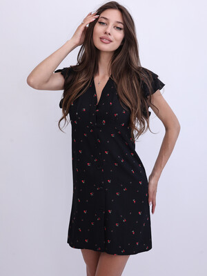Купить Літня сукня на ґудзиках LINGERIE 170868 Zara в Украина в Lingerie.ua - Одяг для дому та відпочинку, Фото 9