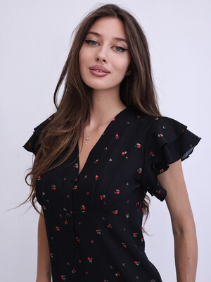 Купить Літня сукня на ґудзиках LINGERIE 170868 Zara в Украина в Lingerie.ua - Одяг для дому та відпочинку, Фото 13