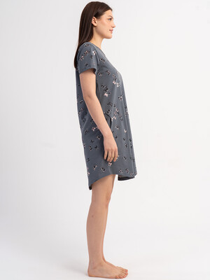 Купить Хлопковая туника с коротким рукавом VIENETTA 6020930531 в Украина в Lingerie.ua - Одяг для дому та відпочинку, Фото 7
