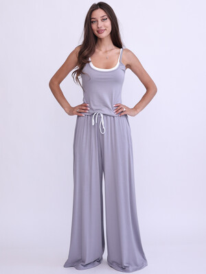 Купить Летние широкие брюки женские из вискозы LINGERIE 170888 в Украина в Lingerie.ua - Одяг для дому та відпочинку, Фото 3
