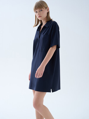 Купить Хлопковая туника свободного кроя с коротким рукавом HAYS 70566 в Украина в Lingerie.ua - Одяг для дому та відпочинку, Фото 3