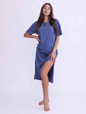 Купить Бавовняна літня сукня вільного крою LINGERIE 170883 в Украина в Lingerie.ua - Одяг для дому та відпочинку, Фото 11