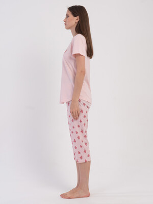 Купить Хлопковый комплект из футболки и капри VIENETTA 6052132292 в Украина в Lingerie.ua - Одяг для дому та відпочинку, Фото 4