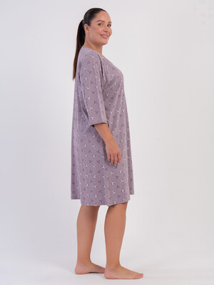 Купить Хлопковый халат на молнии с карманами VIENETTA 6061174090 в Украина в Lingerie.ua - Одяг для дому та відпочинку, Фото 2