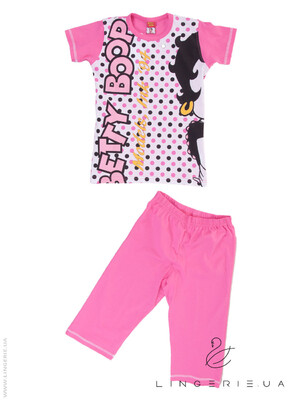 Купить Комплект для девочек из футболки и капри BABY BOOP 3463 в Украина