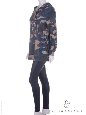 Купить Костюм женский из туники и леггинсов LINGERIE 170134 в Украина в Lingerie.ua - Одяг для дому та відпочинку, Фото 4