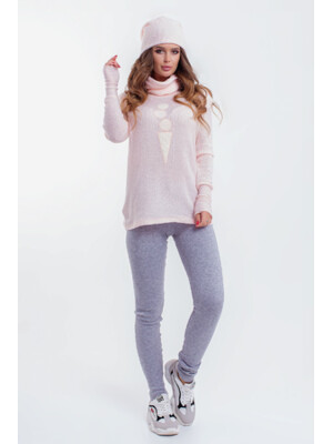 Купить Теплый зимний комплект 4 в 1 LINGERIE 170290 в Украина в Lingerie.ua - Одяг для дому та відпочинку, Фото 9