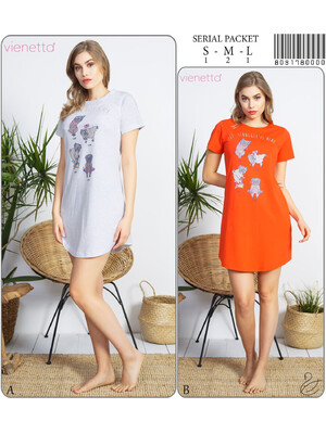 Купить Ночная сорочка (туника) VIENETTA 8091780000 в Украина в Lingerie.ua - Одяг для дому та відпочинку, Фото 5