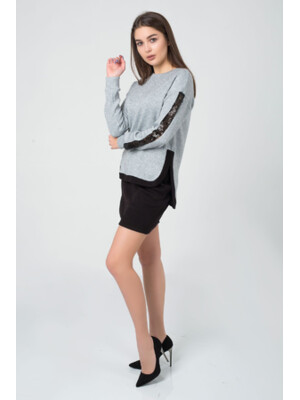 Купить Жіночий вовняний джемпер із люрексом LINGERIE 170407 в Украина в Lingerie.ua - Одяг для дому та відпочинку, Фото 3