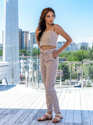 Купить Костюм из натурального льна летний LINGERIE 170436  в Украина в Lingerie.ua - Одяг для дому та відпочинку, Фото 14