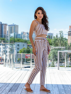 Купить Костюм из натурального льна летний LINGERIE 170436  в Украина в Lingerie.ua - Одяг для дому та відпочинку, Фото 9