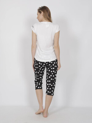 Купить Хлопковый комплект с бриджами VIENETTA 0080414123 в Украина в Lingerie.ua - Одяг для дому та відпочинку, Фото 6