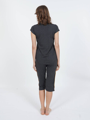 Купить Хлопковый комплект с бриджами VIENETTA 0100260000 в Украина в Lingerie.ua - Одяг для дому та відпочинку, Фото 3