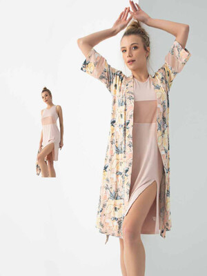 Купить Набір жіночий 2-ка ANGELS SECRET 29018 халат нічна в Украина в Lingerie.ua - Одяг для дому та відпочинку, Фото 2