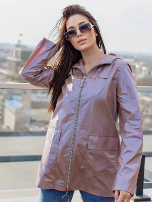 Купить Куртка ветровка с капюшоном LINGERIE 170551  в Украина в Lingerie.ua - Одяг для дому та відпочинку, Фото 12