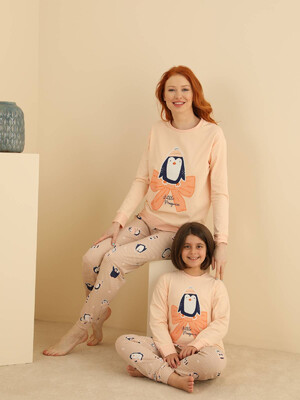 Купить Хлопковый домашний комплект с длинным рукавом SEVIM 13077 в Украина в Lingerie.ua - Одяг для дому та відпочинку, Фото 4