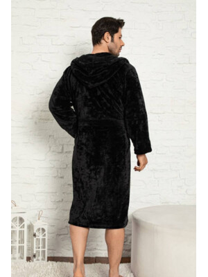 Купить Теплый халат мужской с капюшоном COCOON F14-5480 в Украина в Lingerie.ua - Одяг для дому та відпочинку, Фото 4