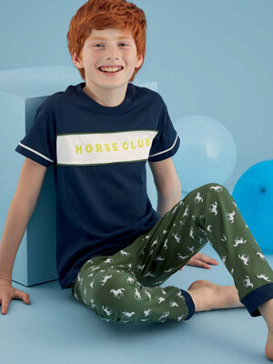 Купить Хлопковый домашний комплект для мальчика ZEY ZEY 8354 в Украина