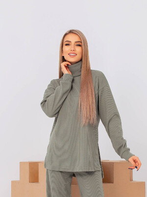 Купить Шерстяной костюм с брюками палаццо LINGERIE 170641 в Украина в Lingerie.ua - Одяг для дому та відпочинку, Фото 9