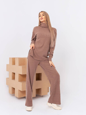 Купить Шерстяной костюм с брюками палаццо LINGERIE 170641 в Украина в Lingerie.ua - Одяг для дому та відпочинку, Фото 5