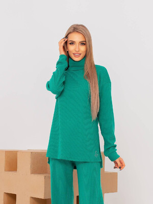 Купить Шерстяной костюм с брюками палаццо LINGERIE 170641 в Украина в Lingerie.ua - Одяг для дому та відпочинку, Фото 4