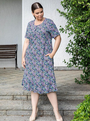 Купить Платье летнее с коротким рукавом COCOON J2-2066 в Украина