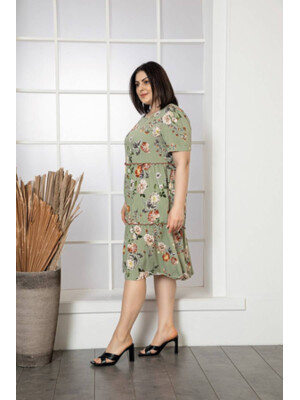 Купить Платье летнее большого размера с оборкой COCOON J2-2148 в Украина в Lingerie.ua - Одяг для дому та відпочинку, Фото 8