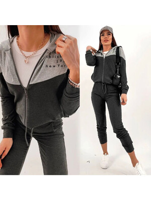 Купить Повседневный костюм женский с капюшоном ADROM 3424 в Украина