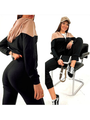 Купить Повседневный костюм женский с капюшоном ADROM 3424 в Украина в Lingerie.ua - Одяг для дому та відпочинку, Фото 3