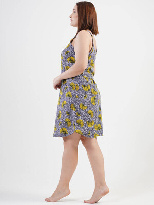 Купить Хлопковая домашняя туника большого размера VIENETTA 1121270725 в Украина в Lingerie.ua - Одяг для дому та відпочинку, Фото 2