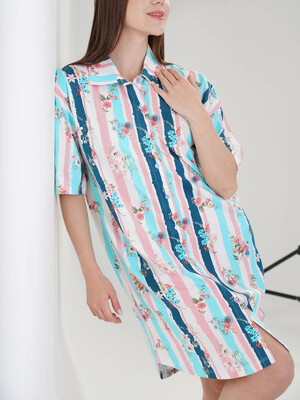 Купить Халат рубашка женский VIENETTA 2031780157 в Украина в Lingerie.ua - Одяг для дому та відпочинку, Фото 1