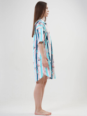 Купить Халат рубашка женский VIENETTA 2031780157 в Украина в Lingerie.ua - Одяг для дому та відпочинку, Фото 2