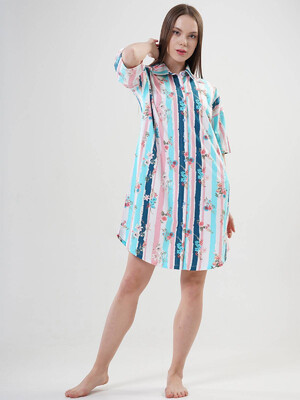 Купить Халат рубашка женский VIENETTA 2031780157 в Украина в Lingerie.ua - Одяг для дому та відпочинку, Фото 6