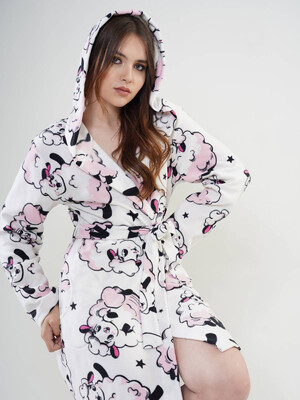 Халат  из флиса VIENETTA 2030510218