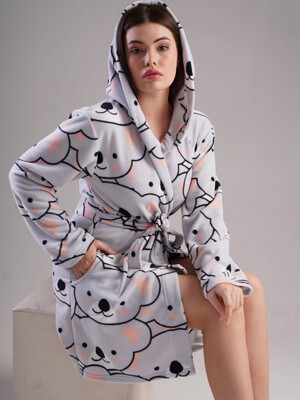 Купить Халат  из флиса VIENETTA 2031800222 в Украина в Lingerie.ua - Одяг для дому та відпочинку, Фото 1