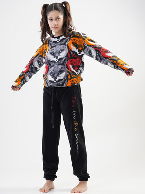 Купить Флисовый теплый костюм подростковый VIENETTA 2010380281 в Украина в Lingerie.ua - Одяг для дому та відпочинку, Фото 2