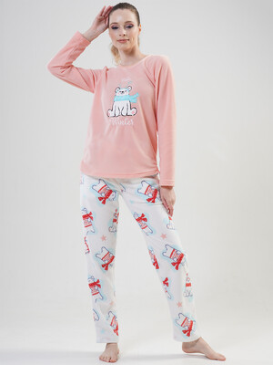 Флисовый теплый костюм женский VIENETTA 2030370183