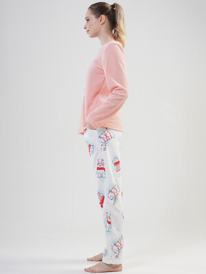 Купить Флисовый теплый костюм женский VIENETTA 2030370183 в Украина в Lingerie.ua - Одяг для дому та відпочинку, Фото 2