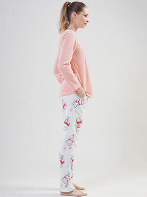 Купить Флисовый теплый костюм женский VIENETTA 2030370183 в Украина в Lingerie.ua - Одяг для дому та відпочинку, Фото 5